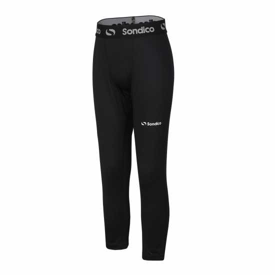 Детски основен слой дрехи Sondico Core Three Quarter Tights Juniors Черно Sondico Core Three Quarter Tights Juniors Черно Детски основен слой дрехи