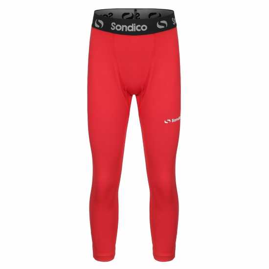 Sondico Core Three Quarter Tights Juniors Червено Детски основен слой дрехи