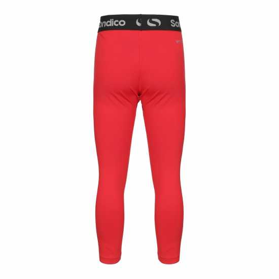 Sondico Core Three Quarter Tights Juniors Червено Детски основен слой дрехи
