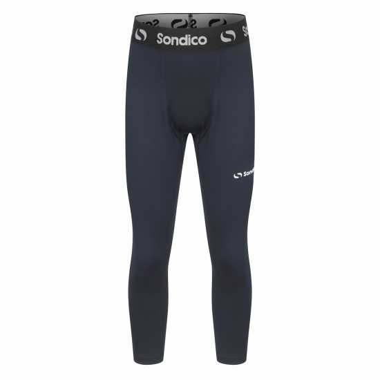Sondico Core Three Quarter Tights Juniors Морска синьо Детски основен слой дрехи