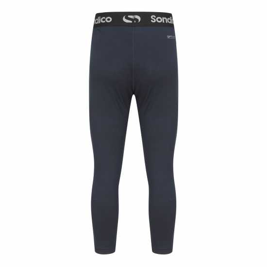 Sondico Core Three Quarter Tights Juniors Морска синьо Детски основен слой дрехи