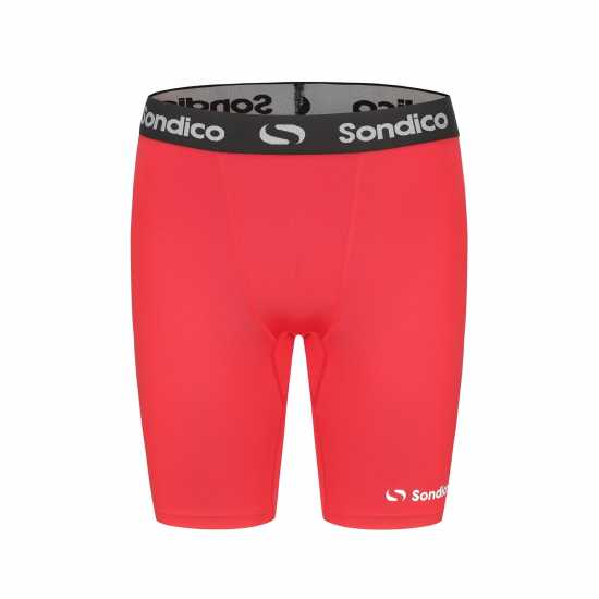 Sondico Мъжки Клин Първи Слой Core 6 Base Layer Shorts Mens Red Мъжки долни дрехи