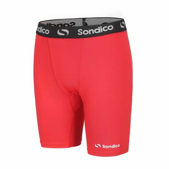 Sondico Мъжки Клин Първи Слой Core 6 Base Layer Shorts Mens Червено Мъжки долни дрехи
