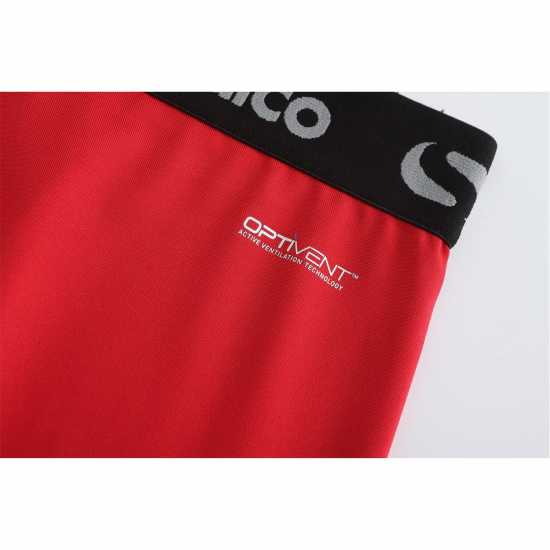 Sondico Мъжки Клин Първи Слой Core 6 Base Layer Shorts Mens Червено Мъжки долни дрехи