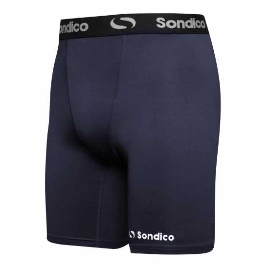 Sondico Мъжки Клин Първи Слой Core 6 Base Layer Shorts Mens Морска синьо Мъжки долни дрехи