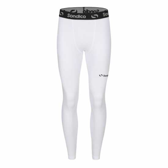 Мъжки долни дрехи Sondico Мъжки Клин Core Tights Mens Бяло Sondico Мъжки Клин Core Tights Mens Бяло Мъжки долни дрехи