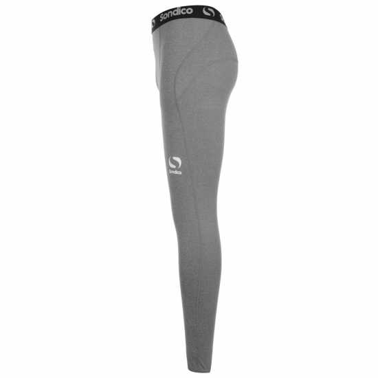 Sondico Мъжки Клин Core Tights Mens Сив марл Мъжки долни дрехи