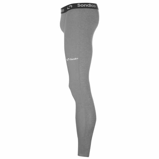 Sondico Мъжки Клин Core Tights Mens Сив марл Мъжки долни дрехи