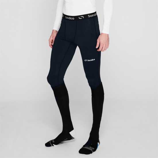 Мъжки долни дрехи Sondico Мъжки Клин Core Tights Mens Морска синьо Sondico Мъжки Клин Core Tights Mens Морска синьо Мъжки долни дрехи
