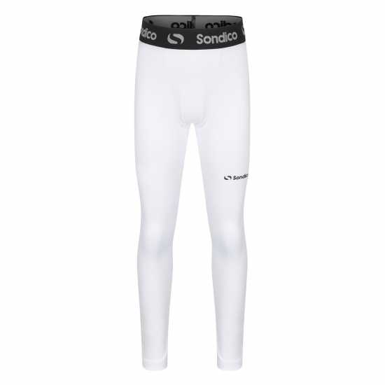 Детски основен слой дрехи Sondico Детски Клин Първи Слой Core Baselayer Tights Juniors Бяло Sondico Детски Клин Първи Слой Core Baselayer Tights Juniors Бяло Детски основен слой дрехи