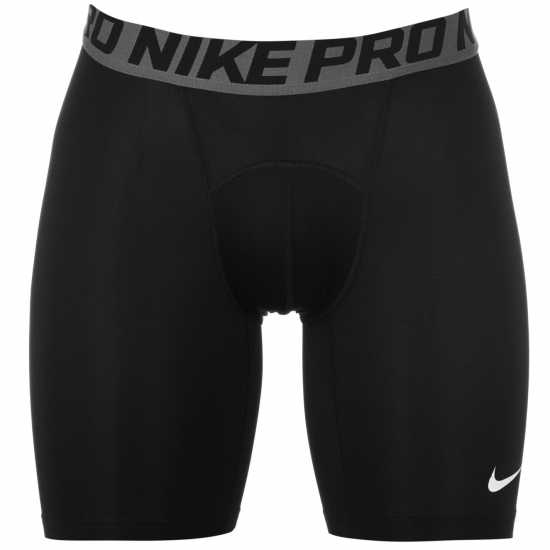 Nike Мъжки Клин Първи Слой Pro Core 6 Base Layer Shorts Mens Black Мъжки долни дрехи