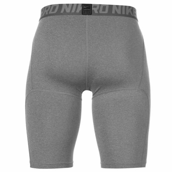 Nike Мъжки Клин Първи Слой Pro Core 6 Base Layer Shorts Mens Grey Мъжки долни дрехи