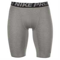 Nike Мъжки Клин Първи Слой Pro Core 9 Base Layer Shorts Mens Grey Мъжки долни дрехи