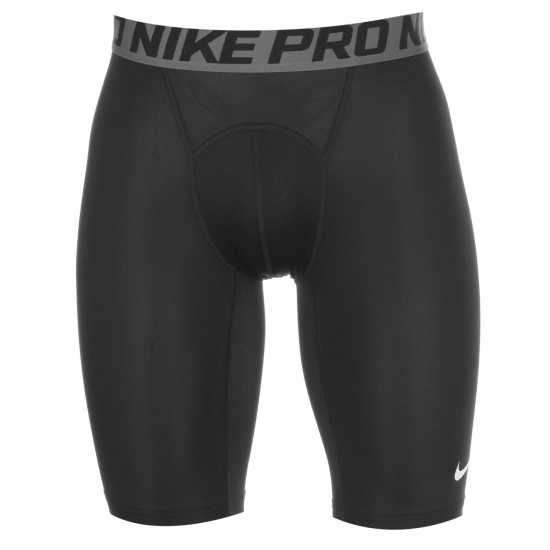 Nike Мъжки Клин Първи Слой Pro Core 9 Base Layer Shorts Mens Black Мъжки долни дрехи