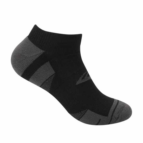 Мъжки Чорапи Втора Кожа 2Бр. Everlast Mens Cushioned Invisible Socks 2Pk Черно Мъжки чорапи
