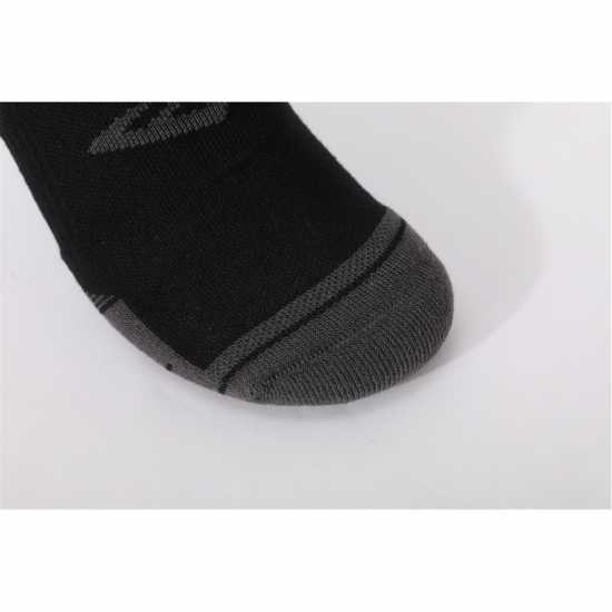 Мъжки Чорапи Втора Кожа 2Бр. Everlast Mens Cushioned Invisible Socks 2Pk Черно Мъжки чорапи