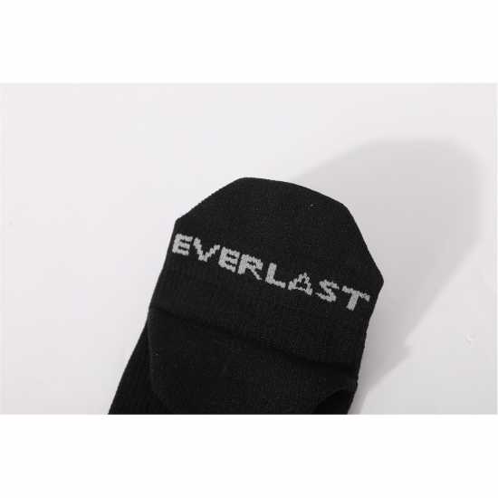Мъжки чорапи Everlast Trner Socks Mens Черно Everlast Trner Socks Mens Черно Мъжки чорапи