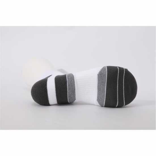 Ниски Чорапи Everlast Mens Cushioned Quarter Socks 2Pk Бяло Мъжки чорапи