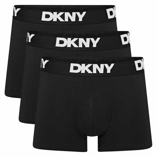 Dkny 3 Pack Mens Boxer Short Seattle Черно Dkny 3 Pack Mens Boxer Short Seattle Черно