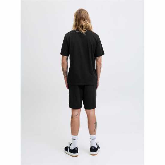 Jack And Jones Jj T-Shirt And Short Set Mens Черно 