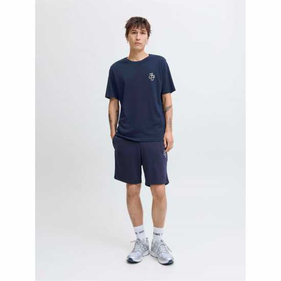 Jack And Jones Jj T-Shirt And Short Set Mens Нави блейзър 