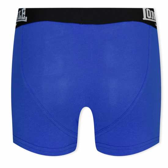 Lonsdale Момчешки Къси Гащи 2 Pack Boxer Shorts Junior Boys Blue Детско бельо