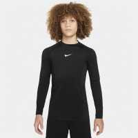 Nike Pro Big Kids' (Boys') Dri-Fit Long-Sleeve Top  