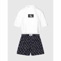 Calvin Klein Aop Pj Set Ld43  Дамски пижами