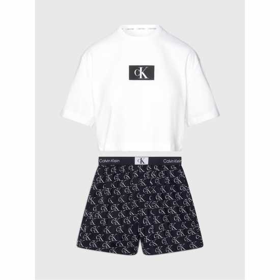 Calvin Klein Aop Pj Set Ld43  Дамски пижами
