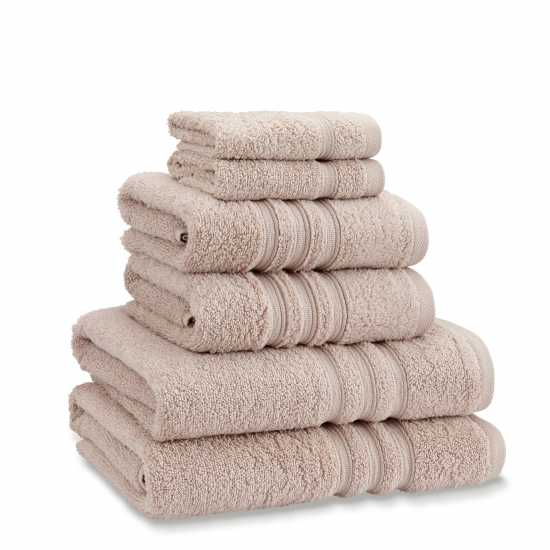 Catherine Lansfield Zero Twist Cotton 6 Piece Towel Bale Set Естествено Catherine Lansfield Zero Twist Cotton 6 Piece Towel Bale Set Естествено