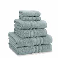 Catherine Lansfield Twist Cotton 6 Piece Towel Bale Set Майско зелено Хавлиени кърпи
