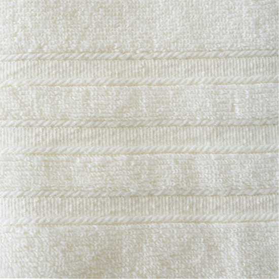 Catherine Lansfield Twist Cotton 6 Piece Towel Bale Set Крем Хавлиени кърпи