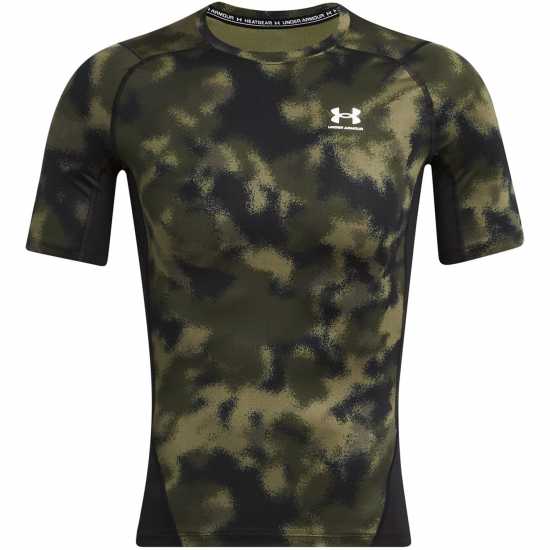 Мъжки долни дрехи Under Armour HeatGear® Printed Short Sleeve Men's Зелено Under Armour HeatGear® Printed Short Sleeve Men's Зелено Мъжки долни дрехи