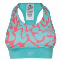 Reebok Running Printed Sports Bra Womens High Impact  Спортни сутиени
