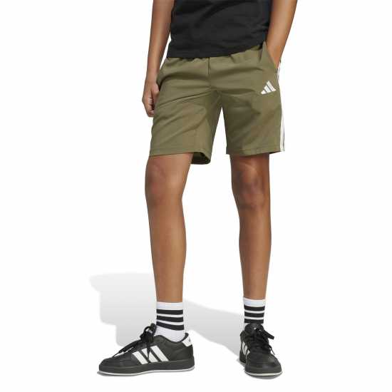 Детски къси панталони Adidas Детски Шорти Essentials Chelsea Shorts Junior Хаки/Бяло Adidas Детски Шорти Essentials Chelsea Shorts Junior Хаки/Бяло Детски къси панталони