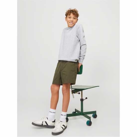 Детски къси панталони Jack And Jones Stretch Short Jn53 Олива Нощ Jack And Jones Stretch Short Jn53 Олива Нощ Детски къси панталони