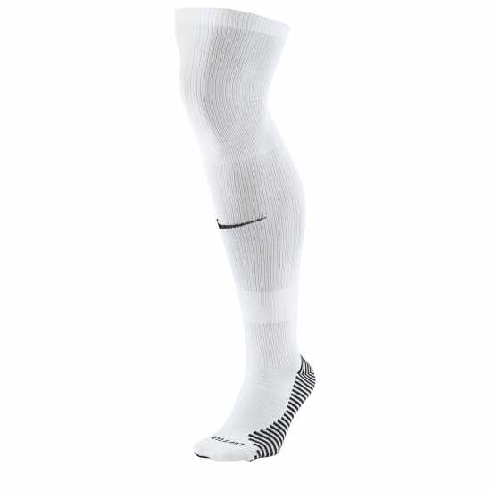 Nike Matchfit Soccer Knee-High Socks Football Sock Mens Бяло/Черно Мъжки чорапи