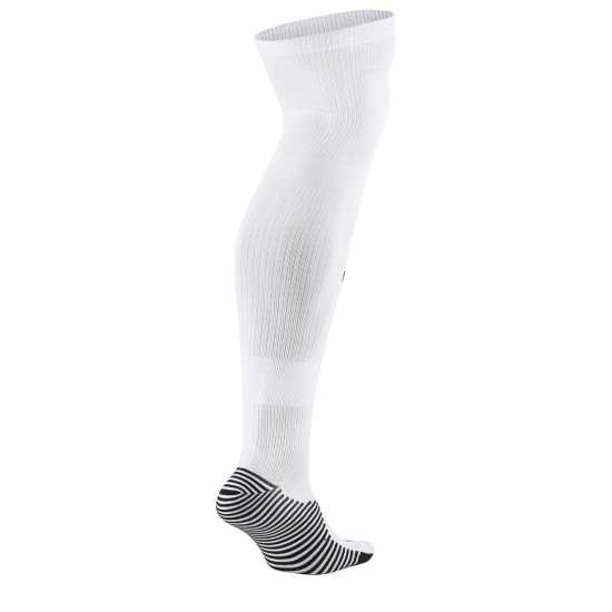 Nike Matchfit Soccer Knee-High Socks Football Sock Mens Бяло/Черно Мъжки чорапи