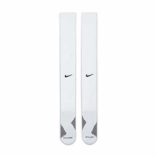 Nike Matchfit Soccer Knee-High Socks Football Sock Mens Бяло/Черно Мъжки чорапи
