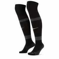 Nike Matchfit Soccer Knee-High Socks Football Sock Mens Черно/Бяло Мъжки чорапи