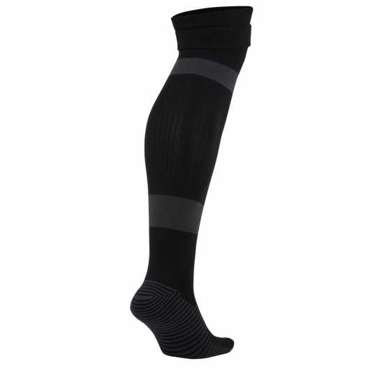Nike Matchfit Soccer Knee-High Socks Football Sock Mens Черно/Бяло Мъжки чорапи