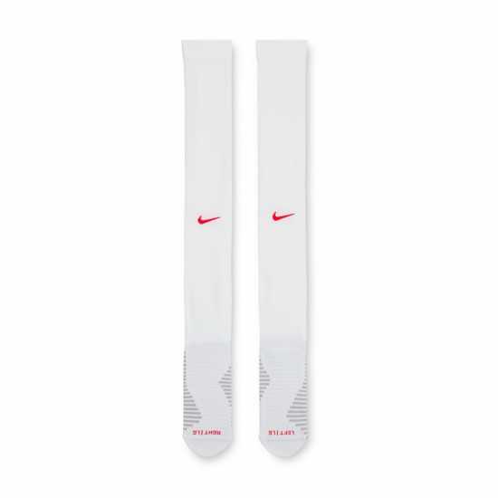 Nike England Strike Socks 2024 White/Red Мъжки чорапи