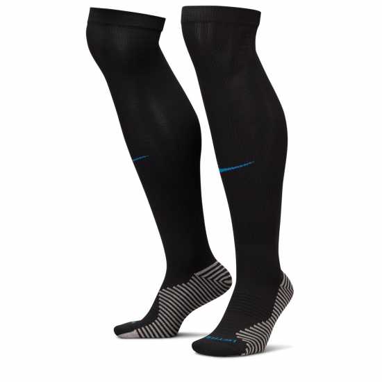 Мъжки чорапи Nike England Strike Socks 2024 Black/Blu Nike England Strike Socks 2024 Black/Blu Мъжки чорапи