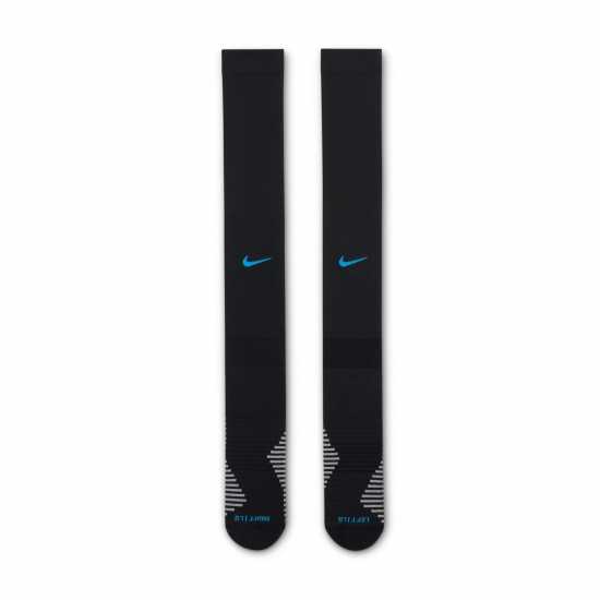 Мъжки чорапи Nike England Strike Socks 2024 Black/Blu Nike England Strike Socks 2024 Black/Blu Мъжки чорапи