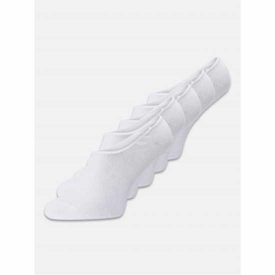 Jack And Jones 5-Pack Multi Secret Socks Mens White Jack And Jones 5-Pack Multi Secret Socks Mens White