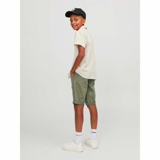 Детски къси панталони Детски Шорти Jack And Jones Shorts Juniors Дълбока зелена Детски Шорти Jack And Jones Shorts Juniors Дълбока зелена Детски къси панталони