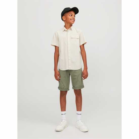Детски къси панталони Детски Шорти Jack And Jones Shorts Juniors Дълбока зелена Детски Шорти Jack And Jones Shorts Juniors Дълбока зелена Детски къси панталони
