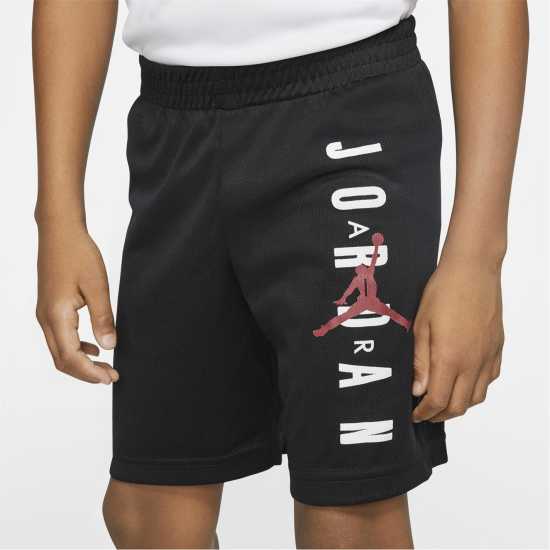 Детски къси панталони Air Jordan Mesh Short Junior Boys Черно Air Jordan Mesh Short Junior Boys Черно Детски къси панталони