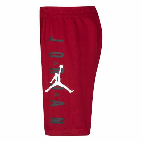 Детски къси панталони Air Jordan Mesh Short Junior Boys Тренировъчен червен Air Jordan Mesh Short Junior Boys Тренировъчен червен Детски къси панталони
