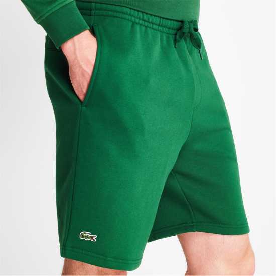 Lacoste Fleece Shorts Green 132 Offers